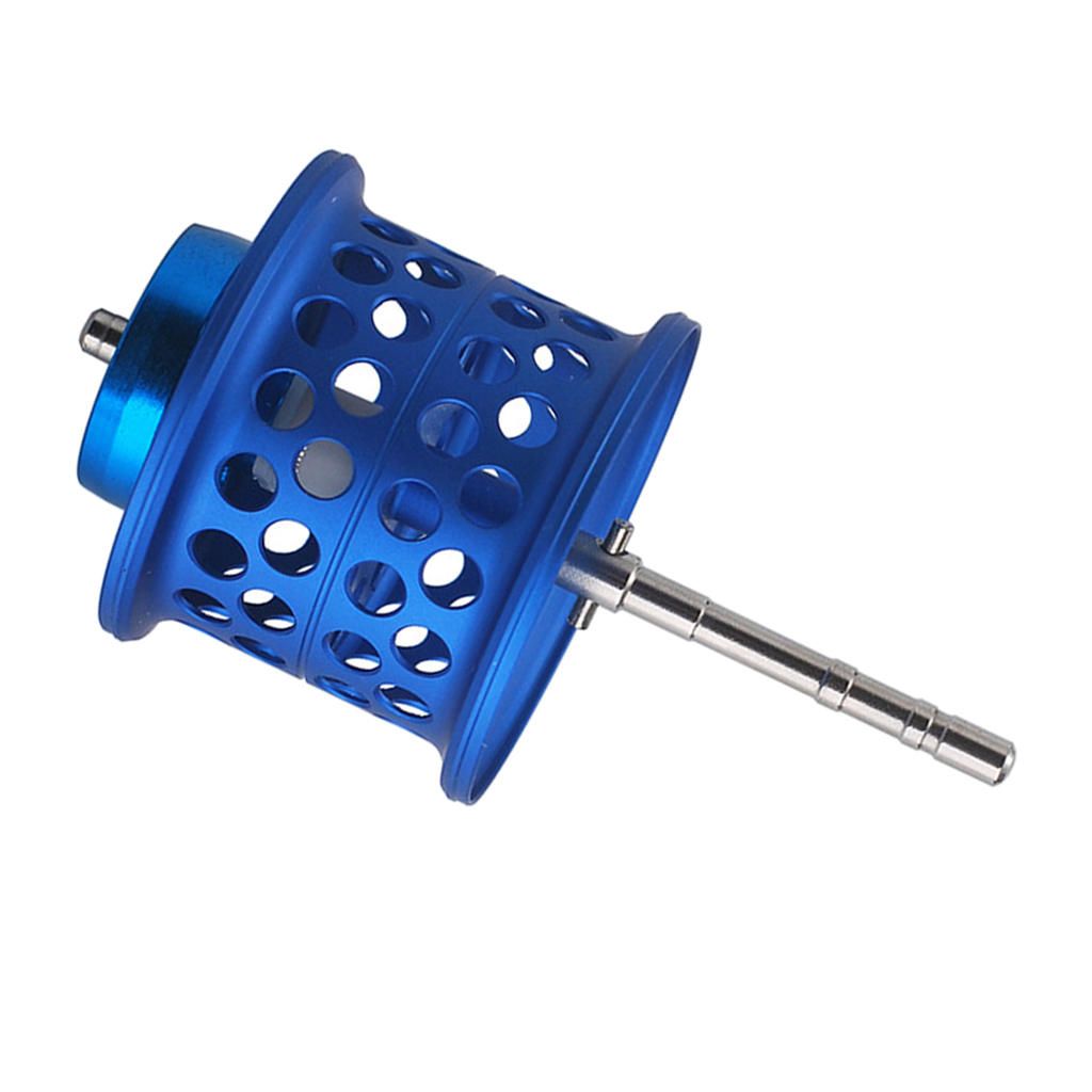 Aluminum Spool For Baitcasting Bait Casting  Water Drop Blue