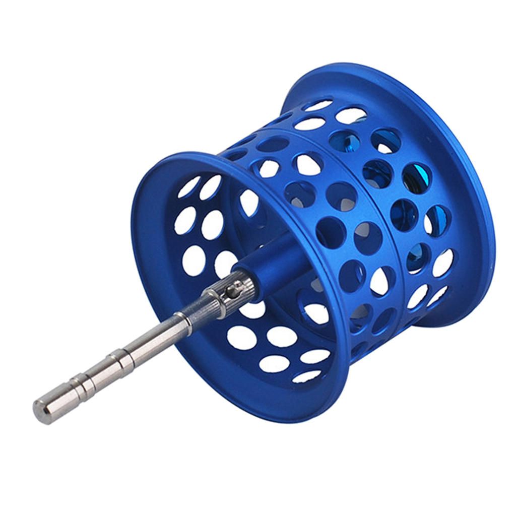 Aluminum Spool For Baitcasting Bait Casting  Water Drop Blue