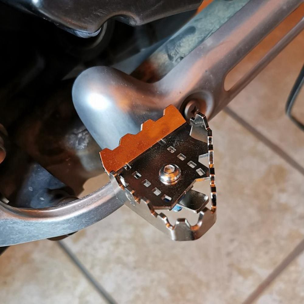 Motorcycle Brake Lever Extension Pedal Step Tip Plate
