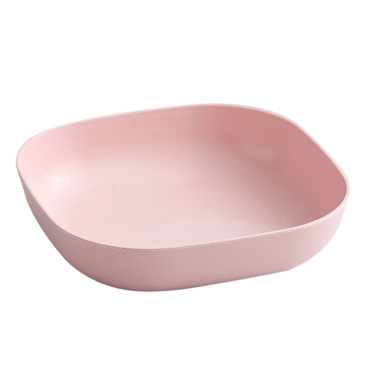 Household Wheat Straw Unbreakable Snacks Fruit Bones-Pink