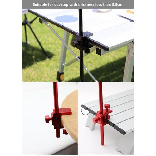 Detachable Folding Lamp Pole Outdoor Lantern Stand Tripod Camping Bracket Holder Portable Garden Light Hanging Rack Hiking
