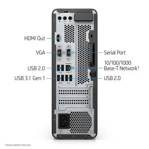 Hp Slimline 290-p0043w Desktop Intel Celeron G4900 - 4gb Ddr4-2400 - 500GB Sata