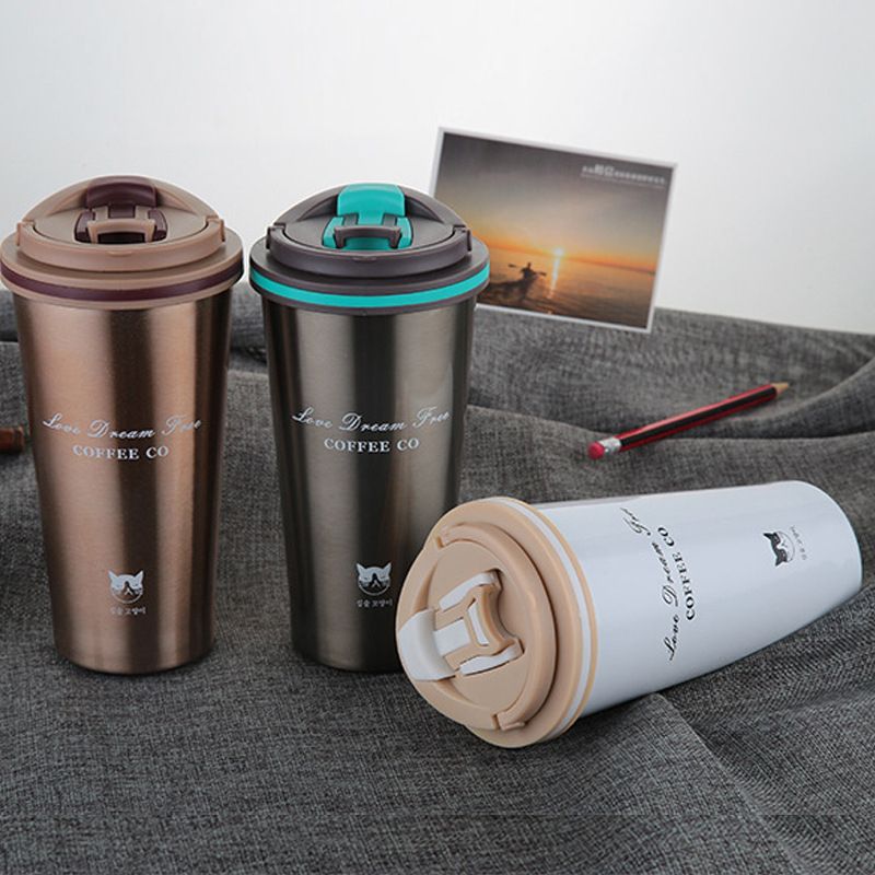 Steel Vacuum Insulated Coffee Cup. 1Pc