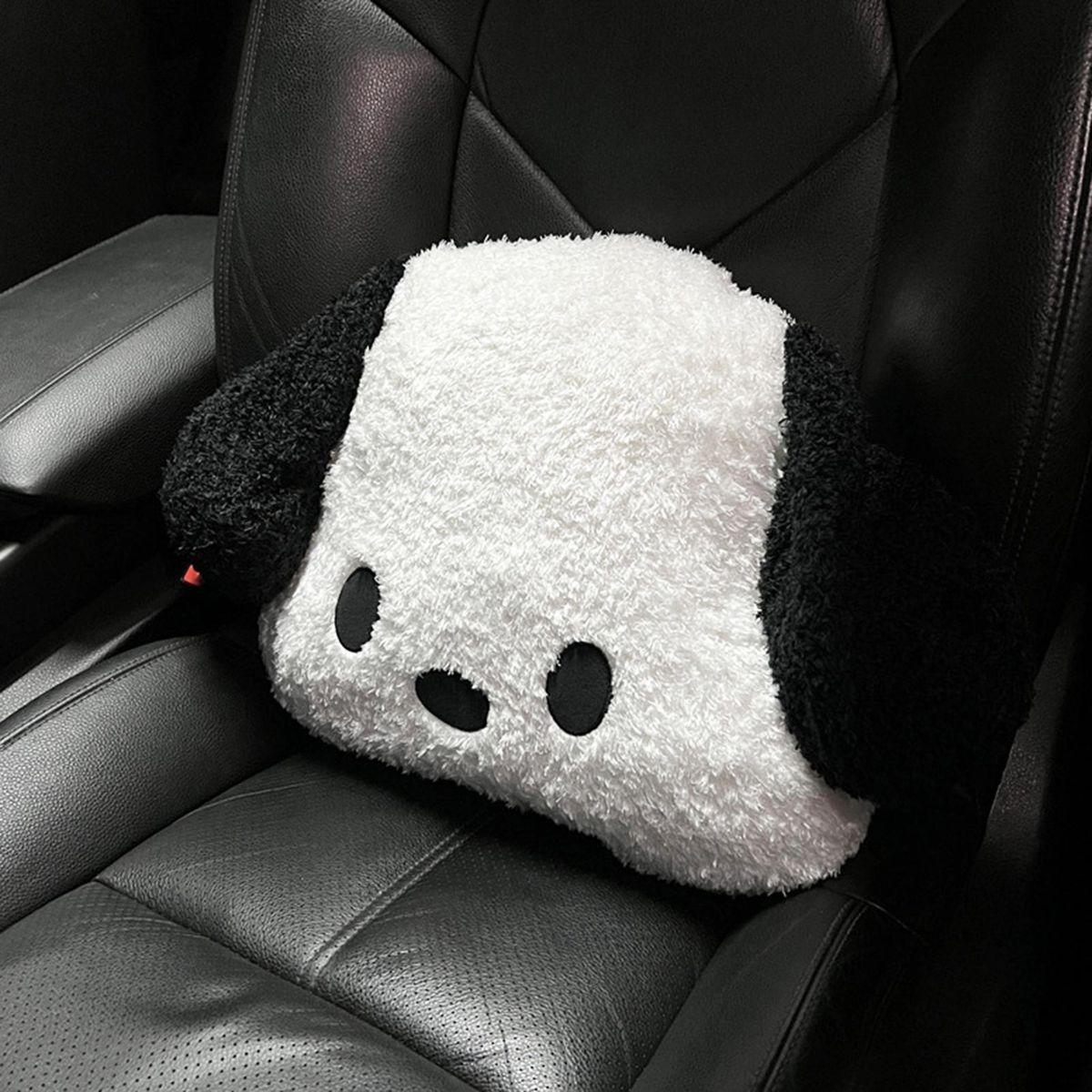 Auto Headrest Pillow Lovely Dog Neck Pillow Car Seat Headrest Cushion B