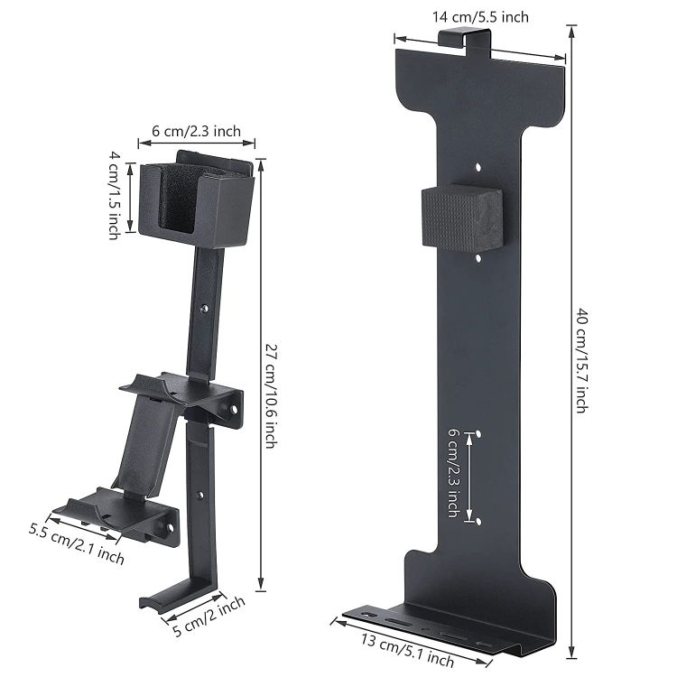 For PS5 Hanging Frame With Headset Handle Bracket