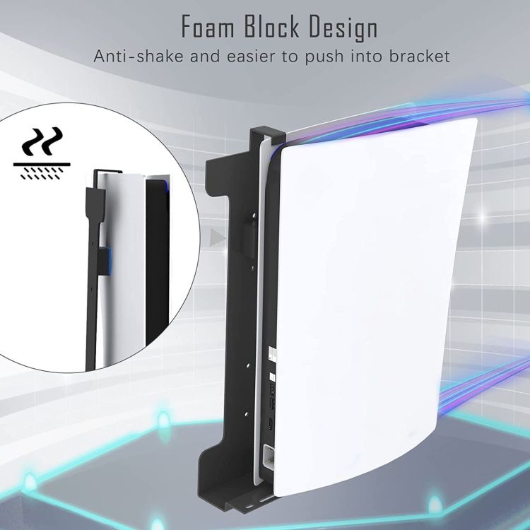 For PS5 Hanging Frame With Headset Handle Bracket
