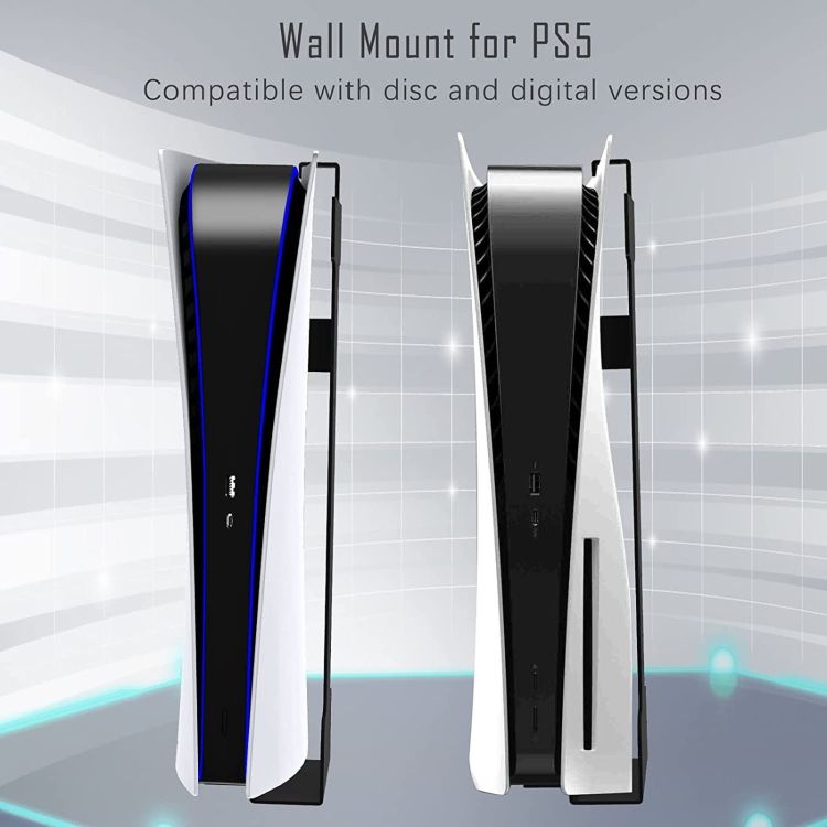 For PS5 Hanging Frame With Headset Handle Bracket