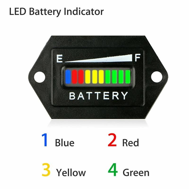 48V Volt BATTERY INDICATOR METER GAUGE for EZGO Club Car Yamaha Golf Cart