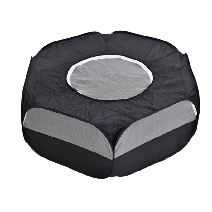 Portable Animal Playpen Outdoor Exercise For Small Cat With Cover
