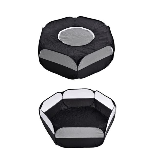 Portable Animal Playpen Outdoor Exercise For Small Cat With Cover