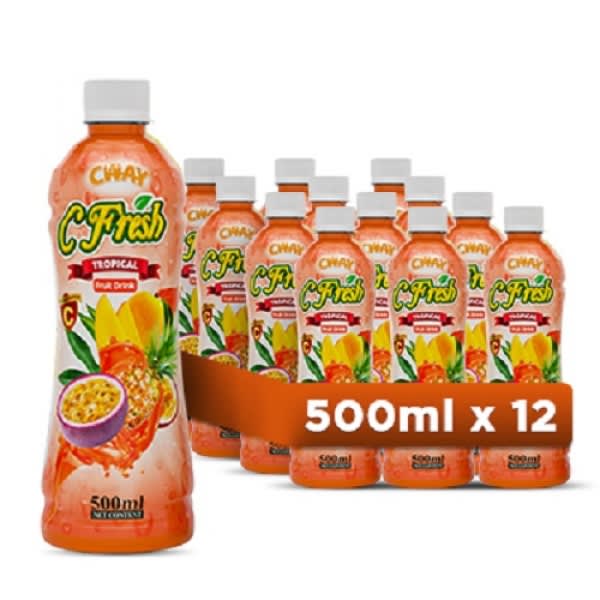 Tropical Fruit Drink X12 - 500ml
