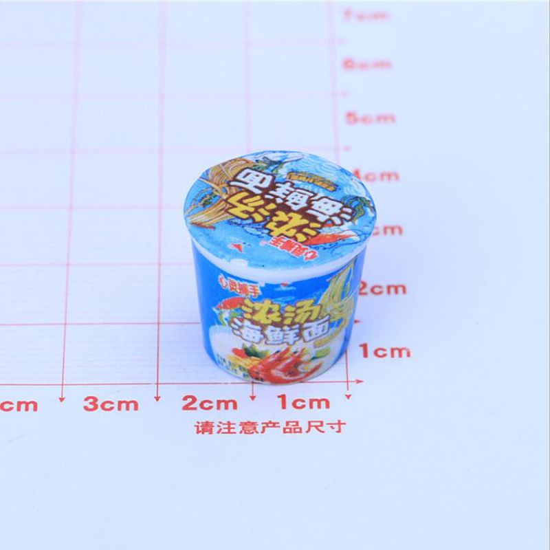 Cute Instant 26pcs Dollhouse Noodle Mini Food Bucket