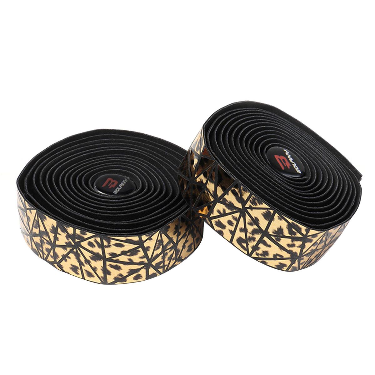 2Pcs Handlebar Wrap Eye-catching Handlebar Tape Golden