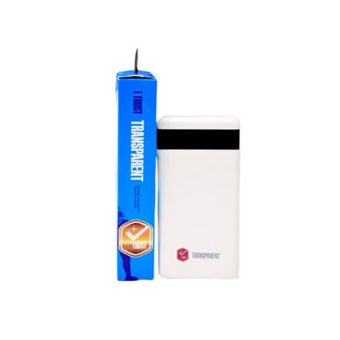 Transparent Powerbank D129 - 30000mAh