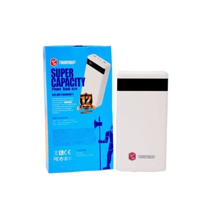 Transparent Powerbank D129 - 30000mAh