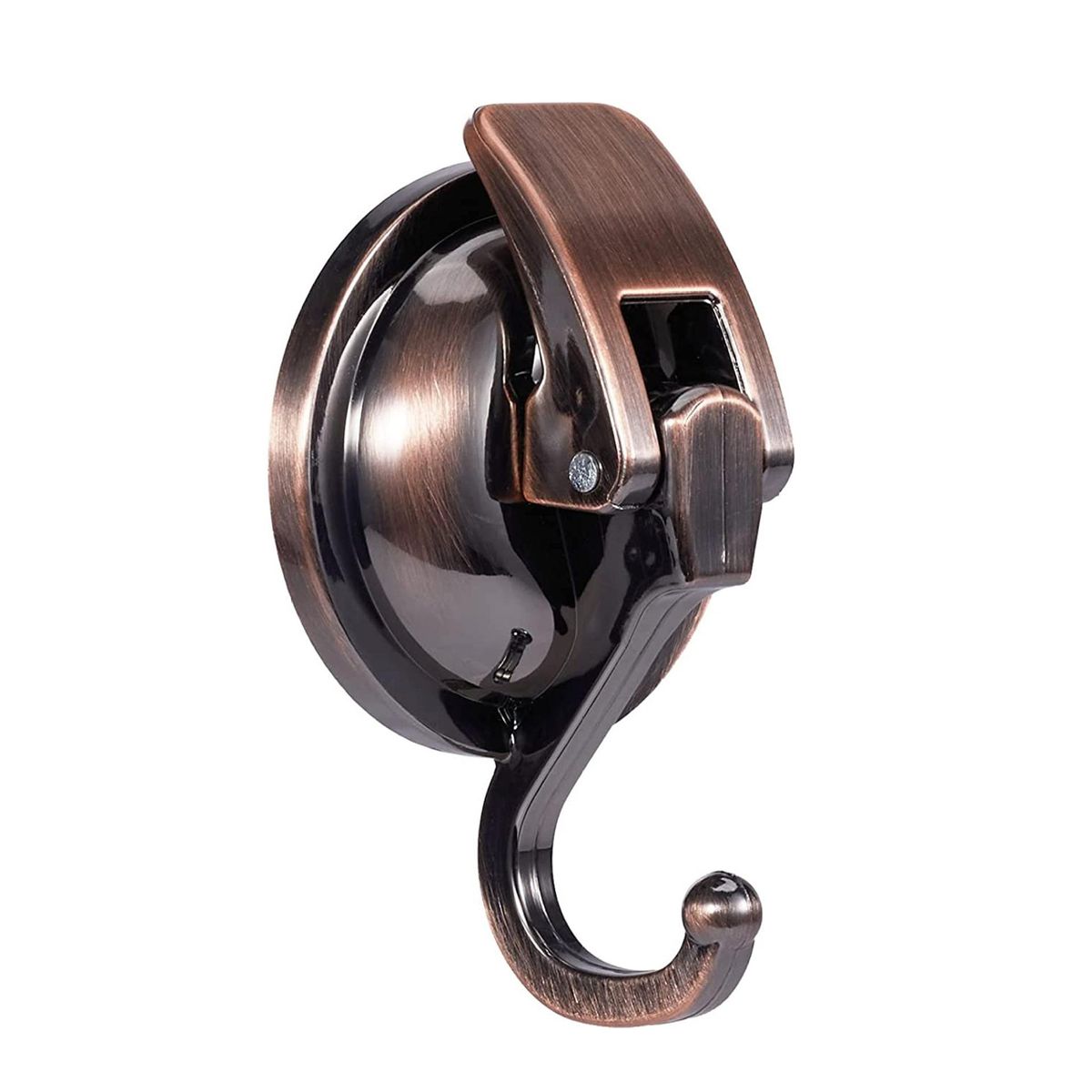 Suction cup hook strong punch-free vacuum sticky hook glass suction wall seamless bathroom bathroom kitchen rack Silver 2 cartons