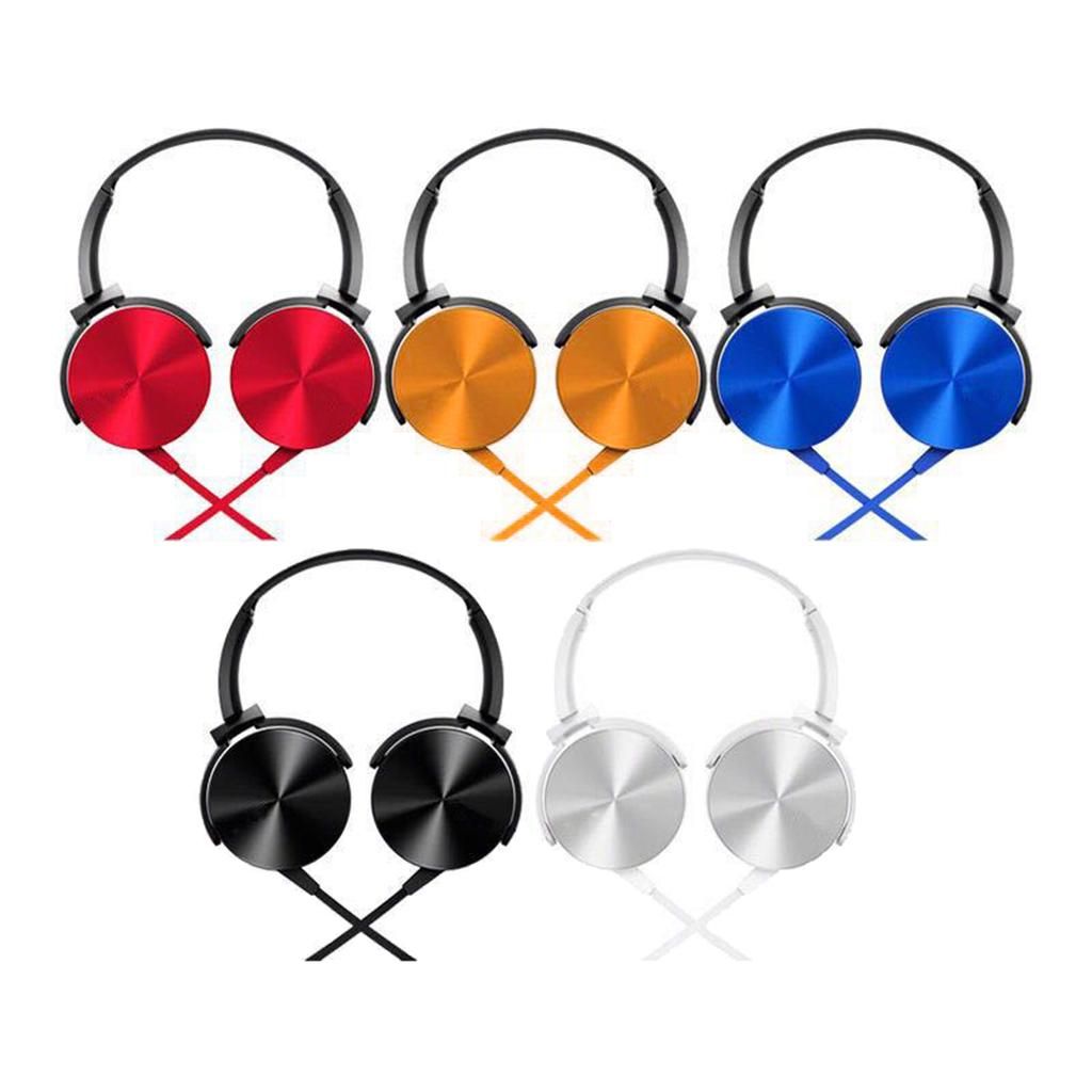 Ultra-Portable Professional DJ Headphones With 120cm Cable, Golden