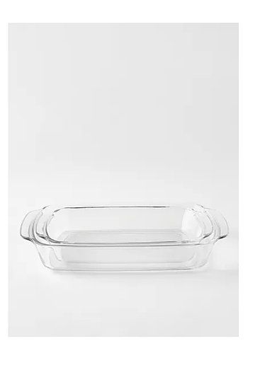 Tempered Glass Serving Dish Set 2-Piece Rectangular