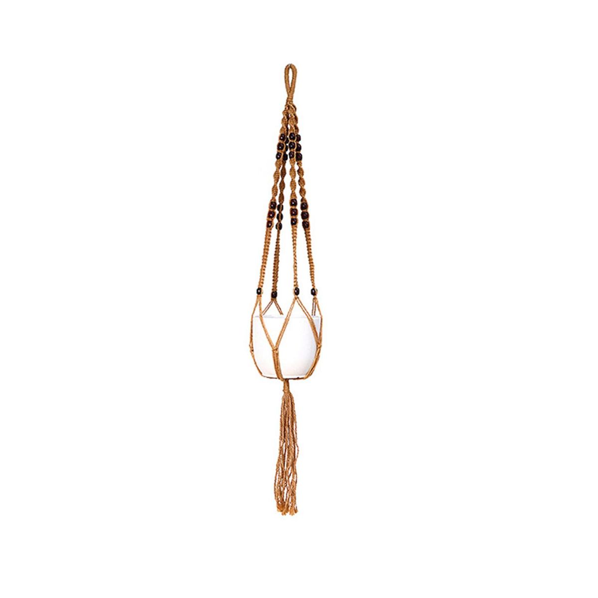 Flower Pot Net Home Room Wall Braided Flowerpot Net Bag B