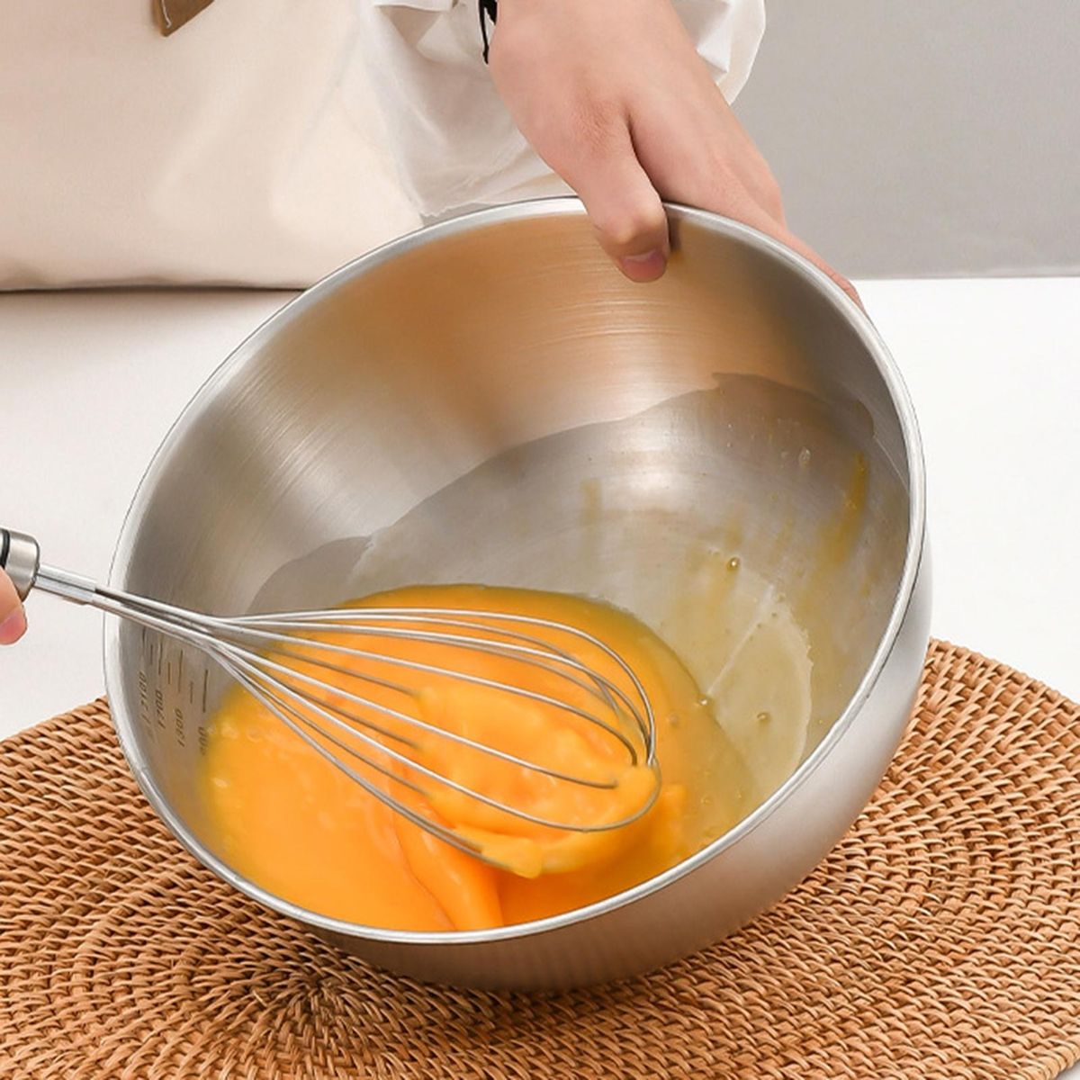 Soup Bowl Multifunctional Stainless Steel Salad Bowl Bpa-free Reusable Silver