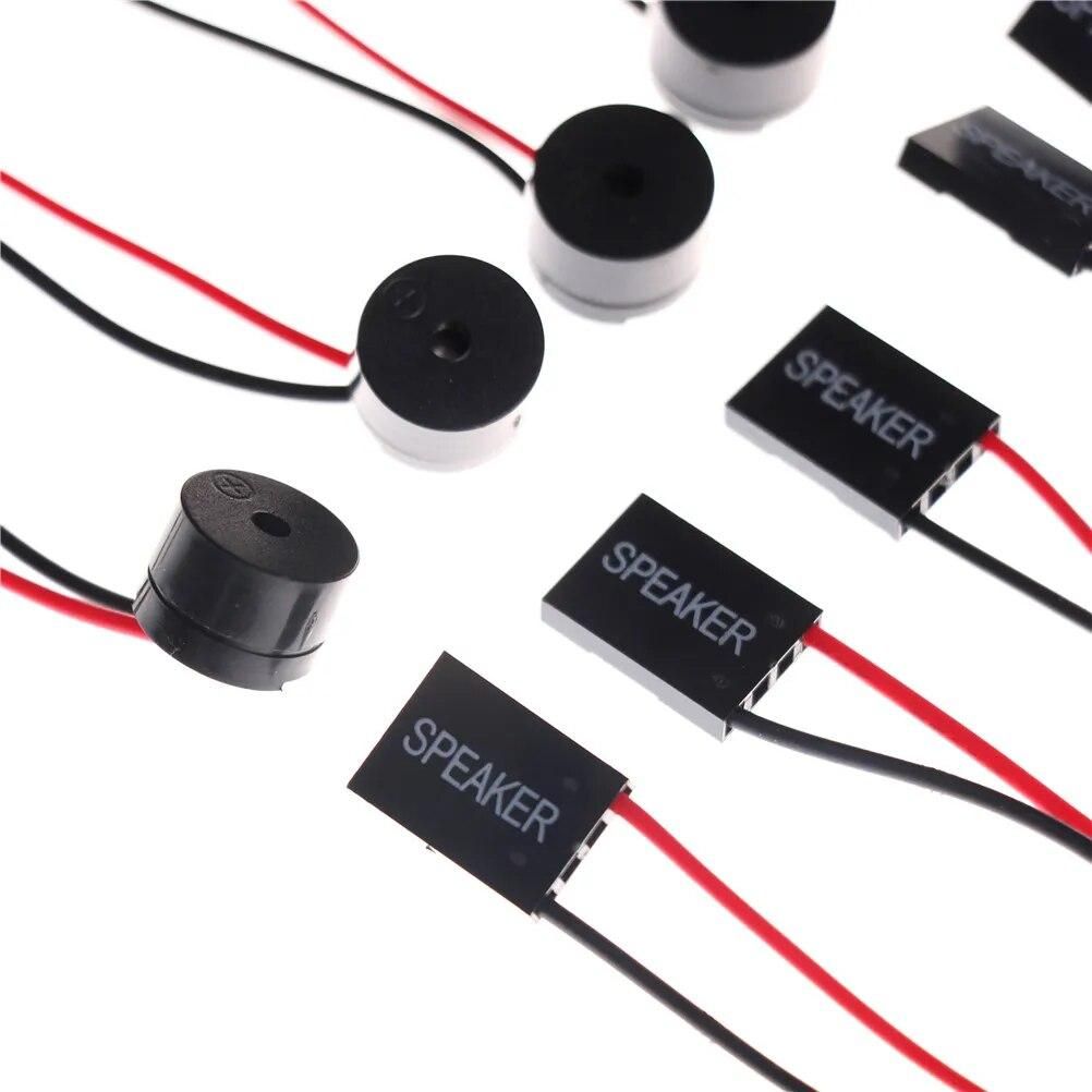 10pcs/set Motherboard Speaker Mainboard Computer BIOS Beep Code Internal Speaker Buzzle Alarm Connector Adapter Plug