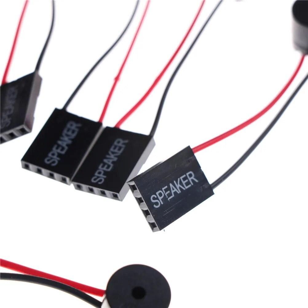 10pcs/set Motherboard Speaker Mainboard Computer BIOS Beep Code Internal Speaker Buzzle Alarm Connector Adapter Plug