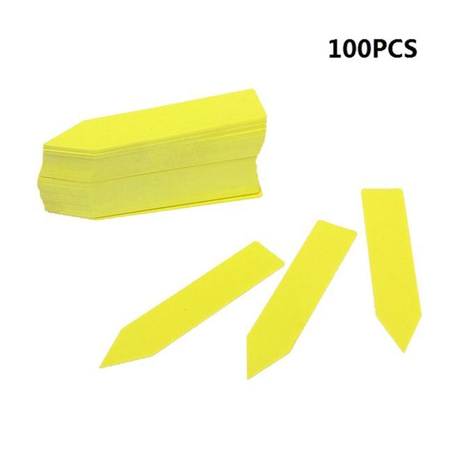 Reusable Waterproof Plant Flower Labels Markers Garden Tags De Oration Tools-blue-100p S
