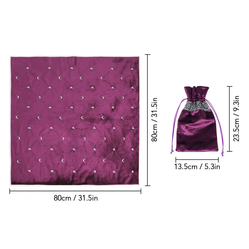 Altar Tarot Table Cloth Velvet Tarot Divination Tablecloth
