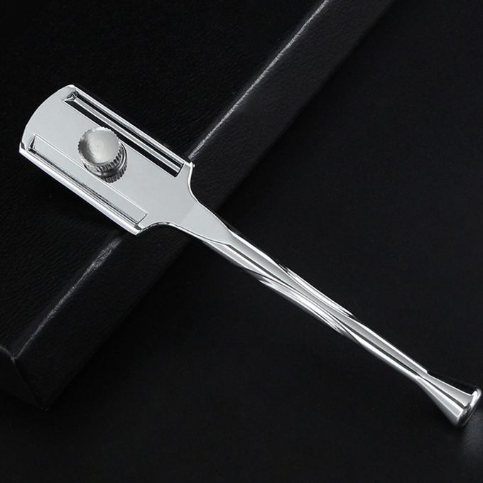 Barber Razors Straight Shaving Tool Professional For Haircut Silver