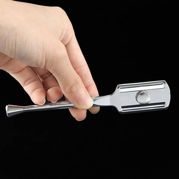 Barber Razors Straight Shaving Tool Professional For Haircut Silver