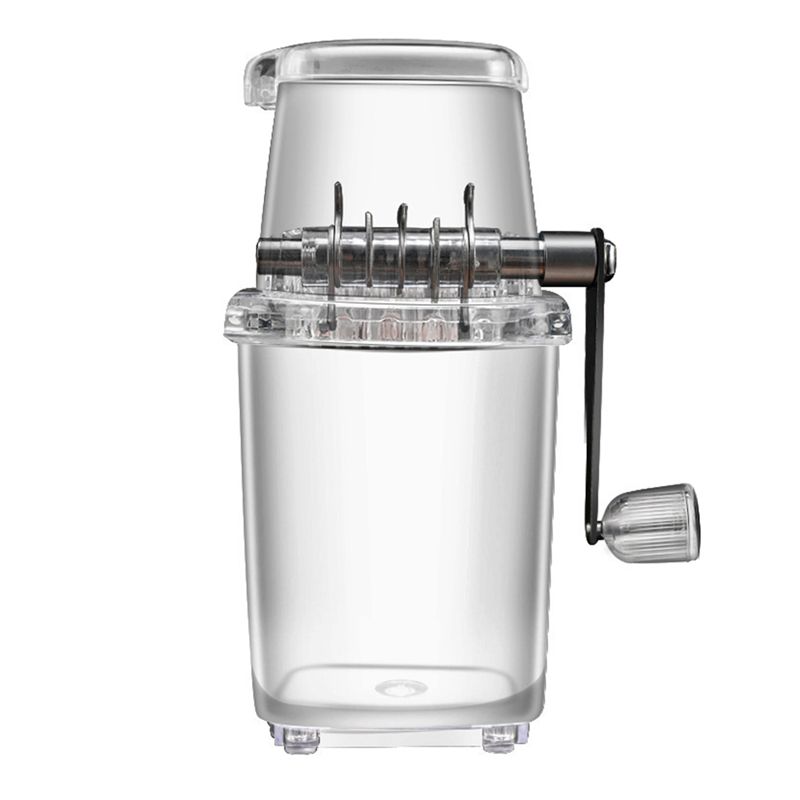 Portable Manual Ice Crusher Shape Hand Crank Manual Ice