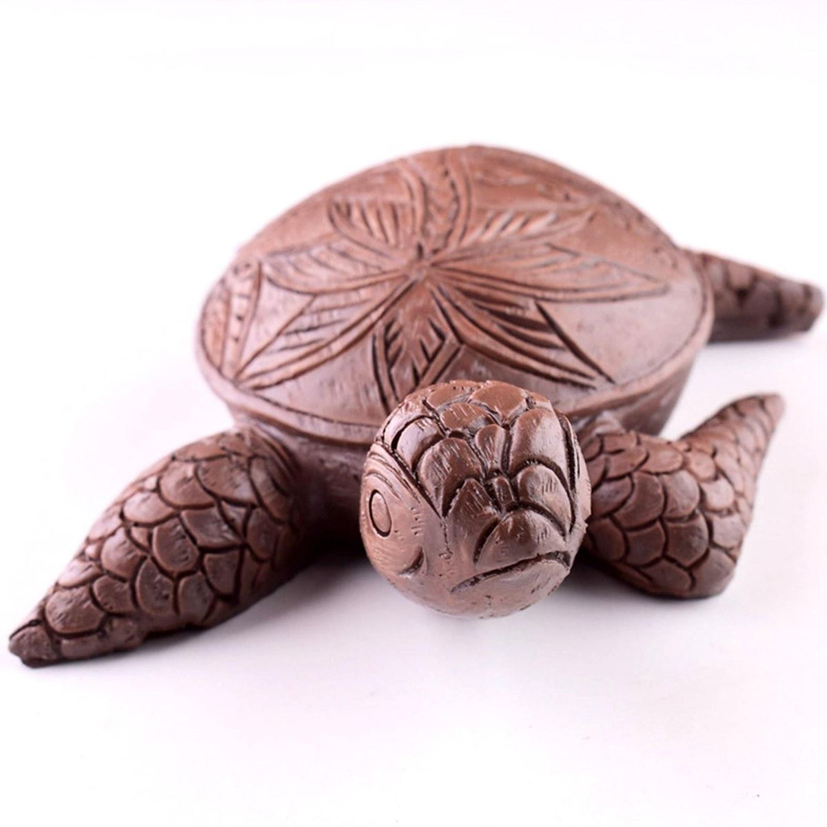 Mini Turtle Statue Resin Animal Sculpture Decoration Turtle Ornament Arts Micro Landscape for Outdoor Garden Backyard Crafts Decoration