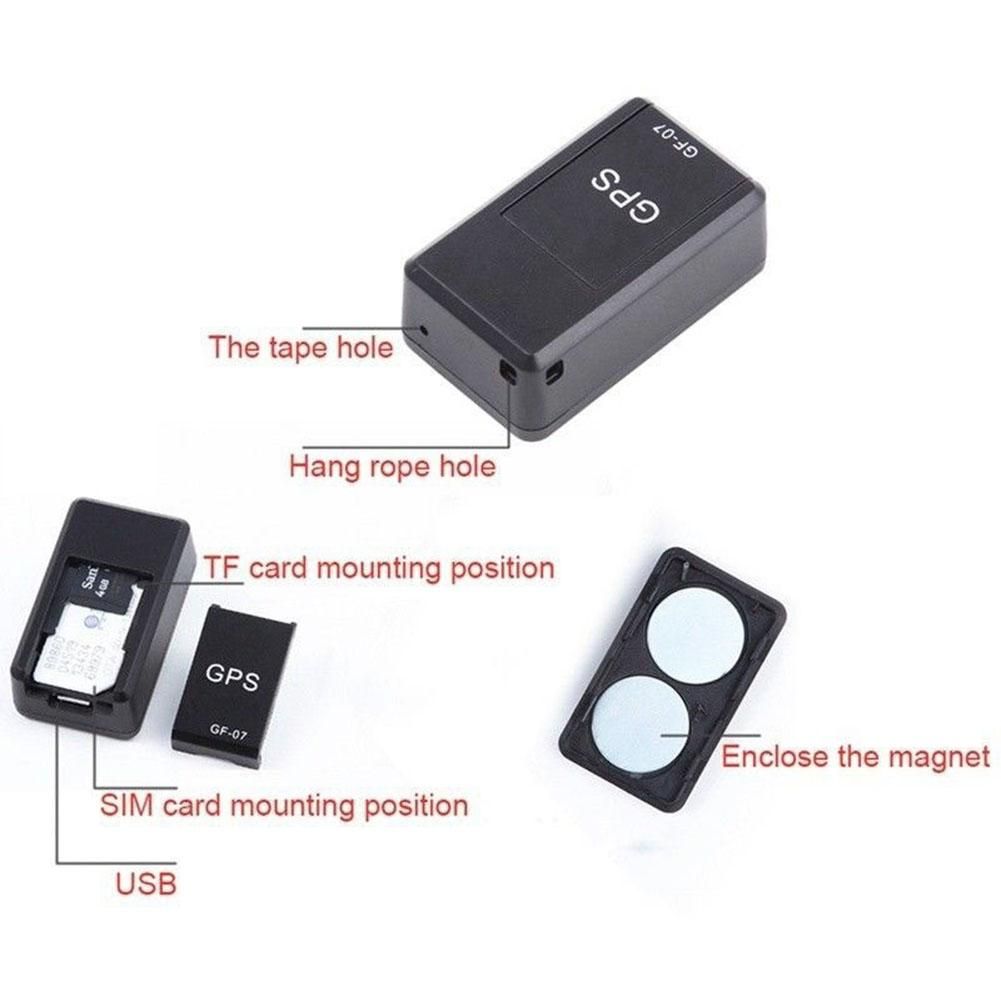 Mini Car Gps Gf07 Gsm Gprs Locator Tracker Tracker Tracking