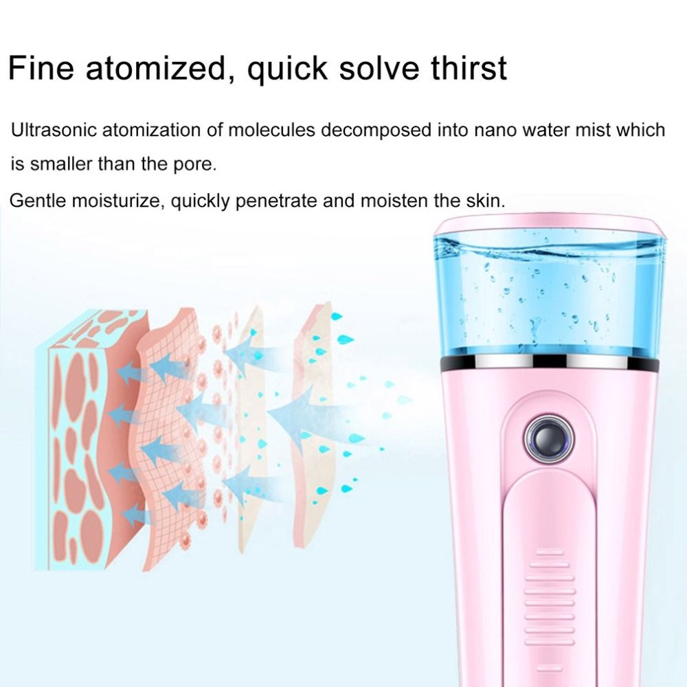 Handheld Mist Sprayer Portable Facial Steamer Sprayer