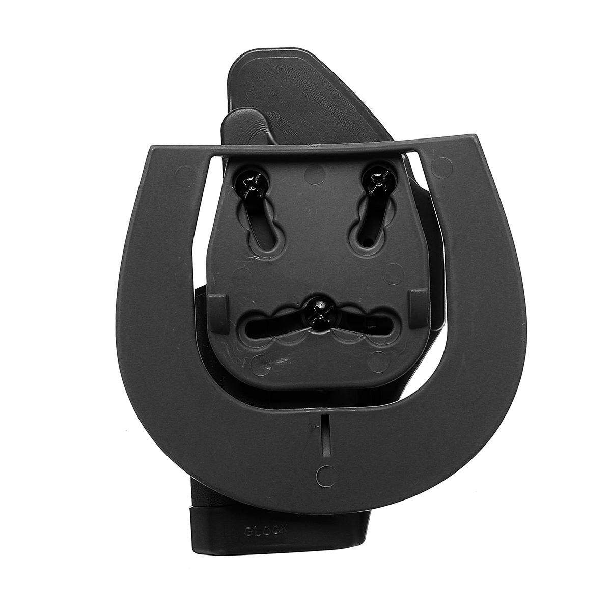 Right Hand Tacticle + Platform Holder For GLOCK 17/18/19/23/32/36 Tan / Black Black (black)