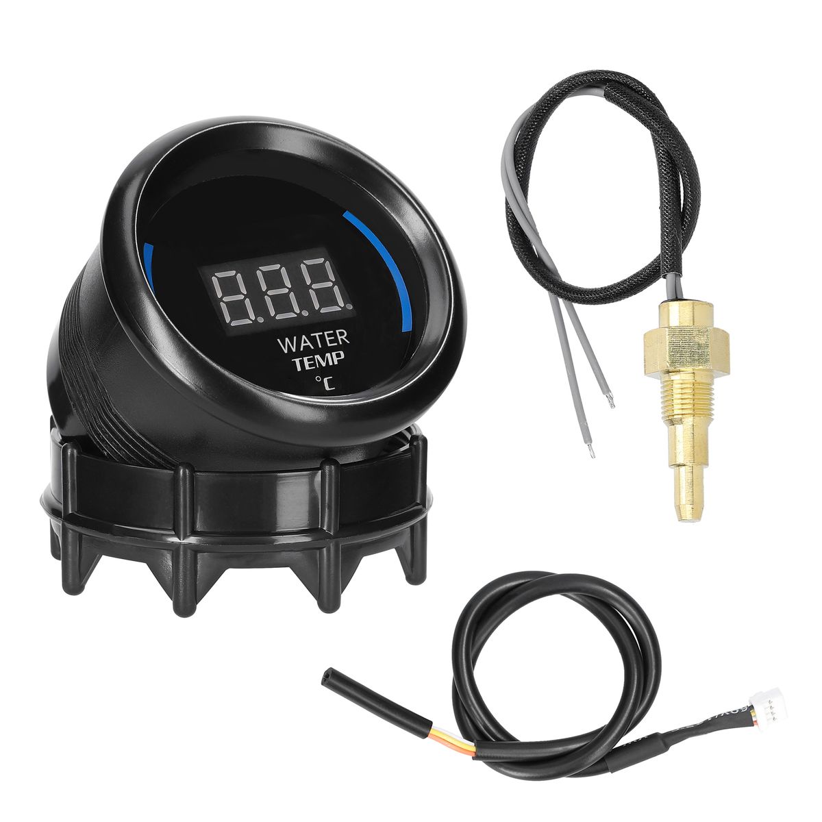 52mm Water Temperature Gauge Car Digital Meter LED Display