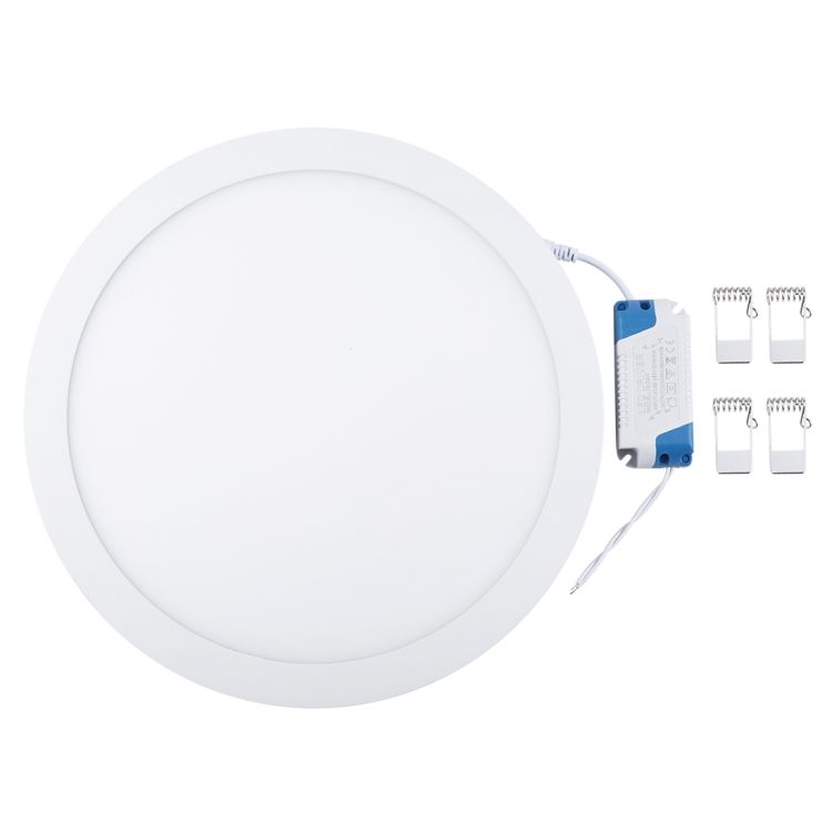24W LED 29.5cm Round Panel 120 LED SMD 2835 Light Lamp