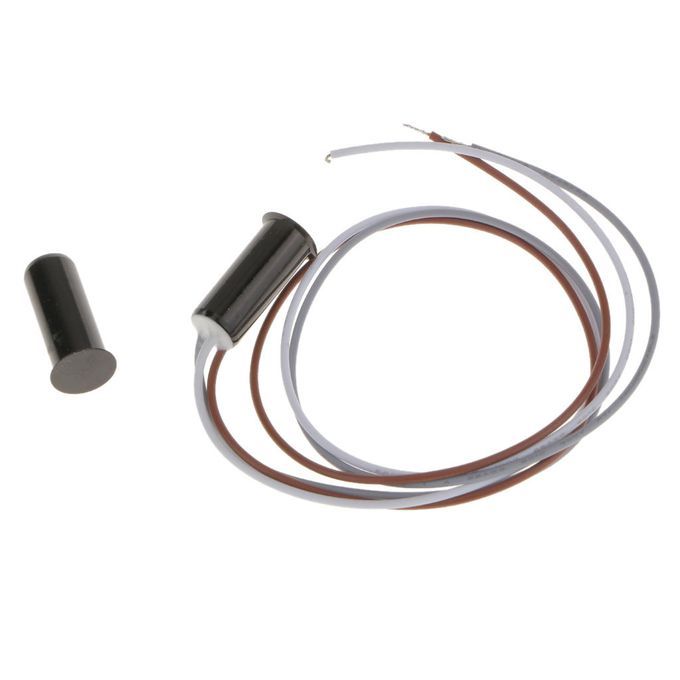Recessed  Contact Switch Window Door Sensor Home Burglar Alarm-Brown