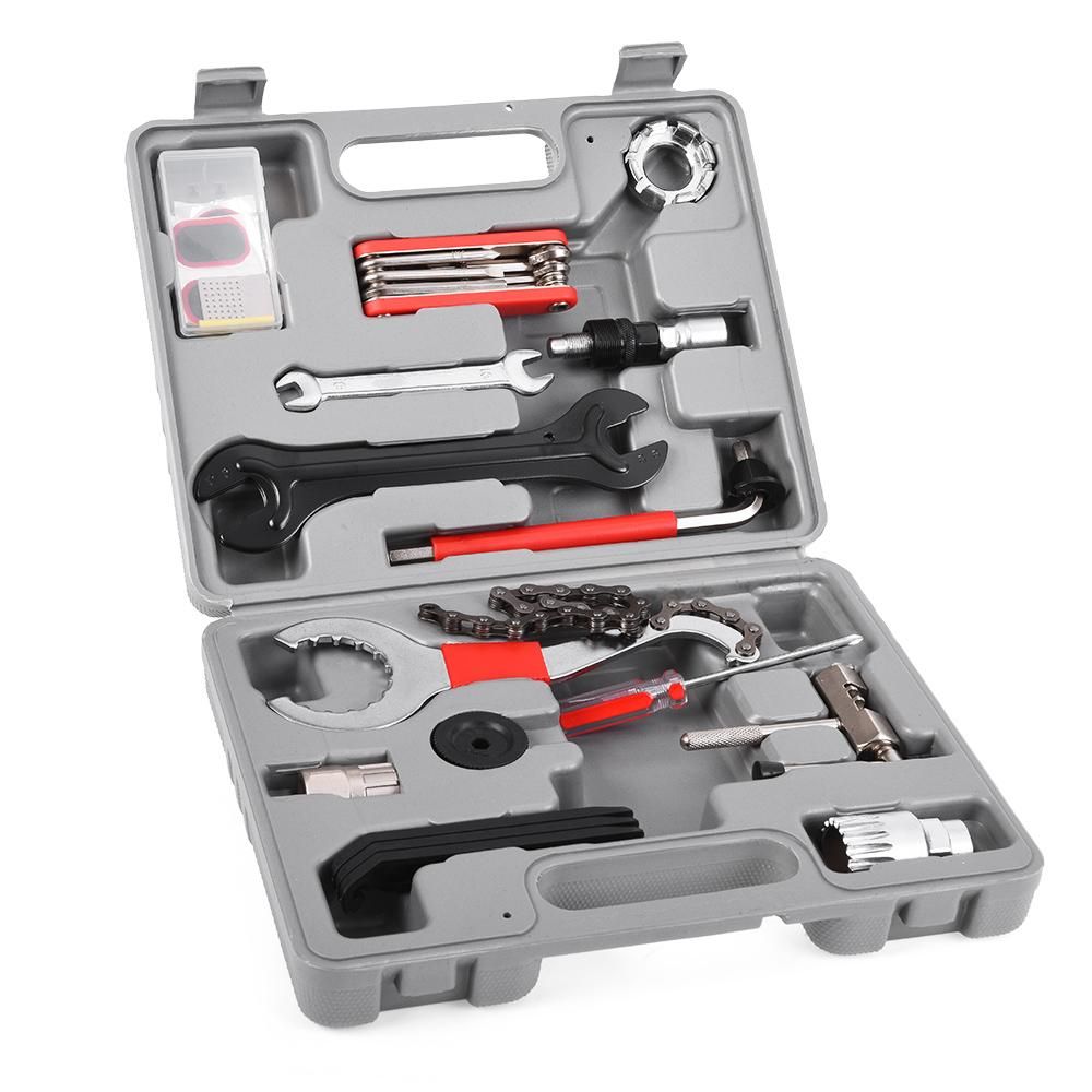 Lixada Professional Universal Home Outdoor Multi-function Purpose Bike Bicycle Repair Tool Kit Set