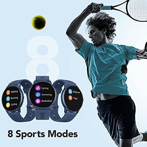 Smart Watch AGPTEK Smartwatch For Men Women IP68 Waterproof
