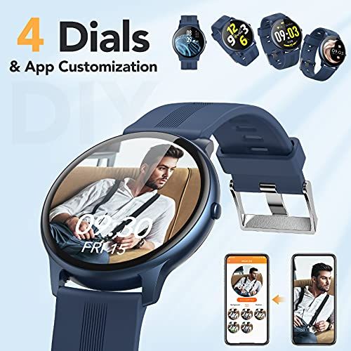 Smart Watch AGPTEK Smartwatch For Men Women IP68 Waterproof