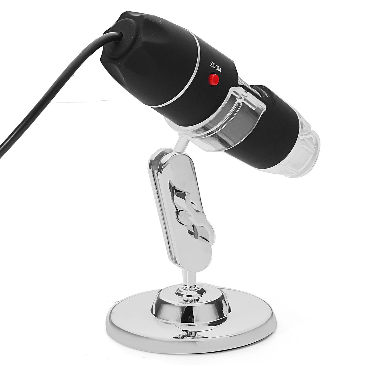 1600X Zoom 8 LED USB Digital Microscope Hand Held Endoscope With Bracket