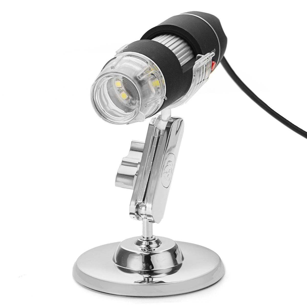 1600X Zoom 8 LED USB Digital Microscope Hand Held Endoscope With Bracket