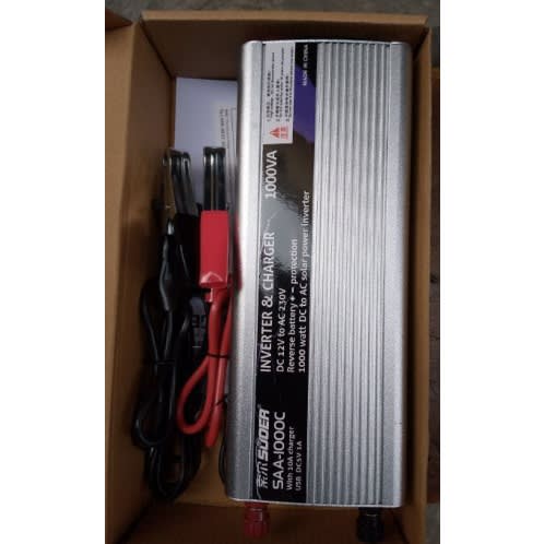 1000w Power Inverter With 10a Inbuilt Charger