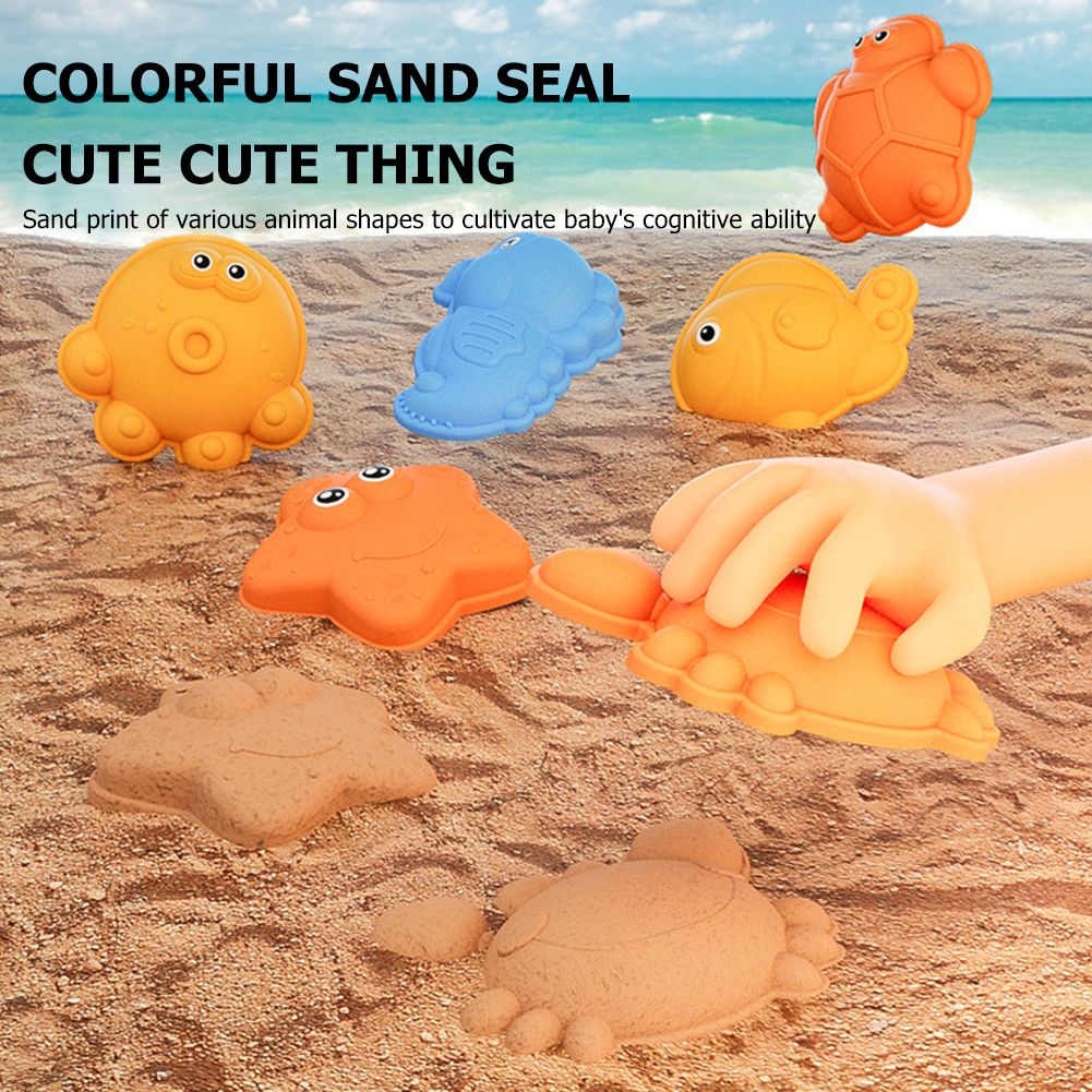14Pcs  Kids Beach Toy Set Parent-Child Interactive Beach Bucket Toys Kit