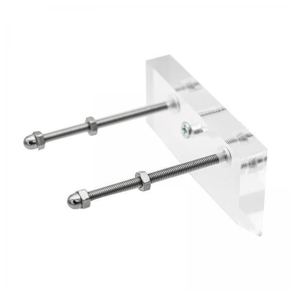 2X Skateboard Wall Mount Hanging Longboard Display Garage Rack Holder