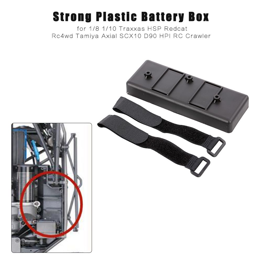 Strong Plastic Battery Box For 1/8 1/10 Traxxas HSP Redcat