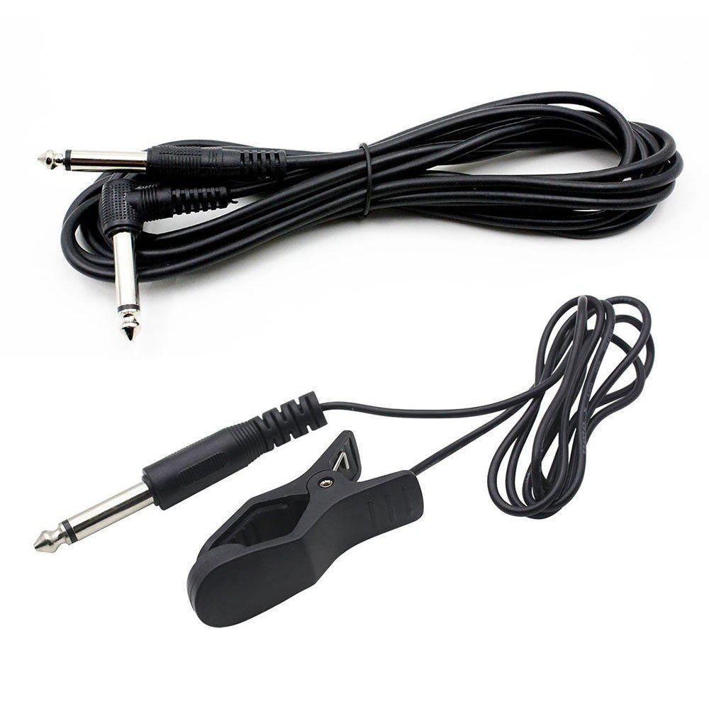 Portable Clip-On Pickup 6.35mm Plug Musical Instrument