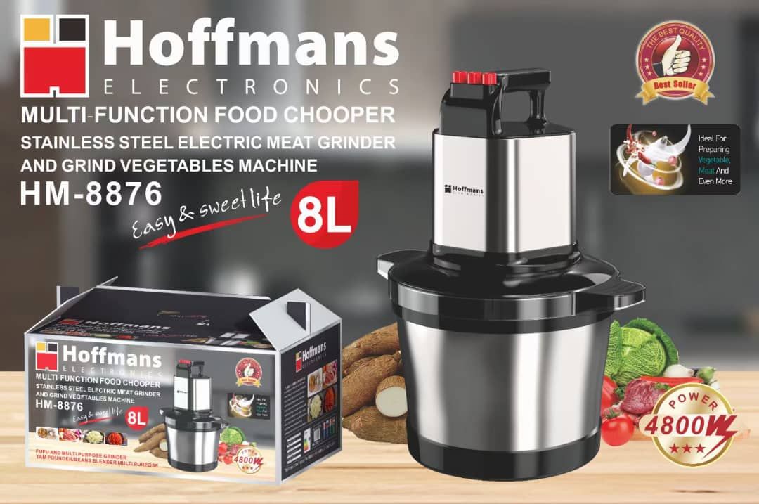 Multifunction 8L Electric Food/Meat Grinder+Chopper