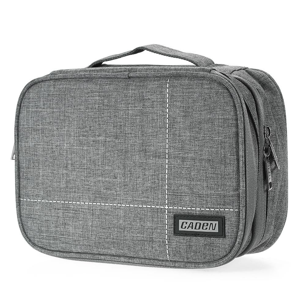 Portable Travel Makeup Bag Case Toiletry Cosmetics Bag Organizer Electronics Camera Bag
